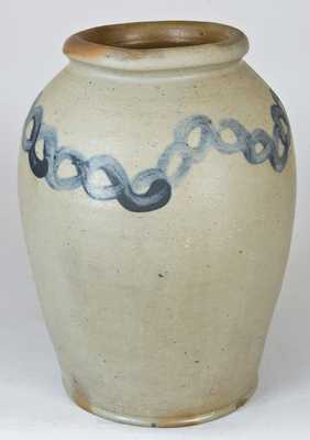 Philadelphia, PA Stoneware Chainlink Jar