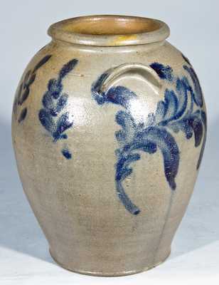 Alexandria Stoneware Jar, Stamped 