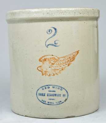 RED WING / UNION STONEWARE CO. / RED WING, MINN. Stoneware Crock