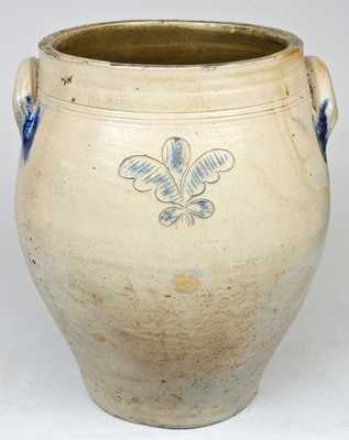 Large Stoneware Jar with Incised Decoration