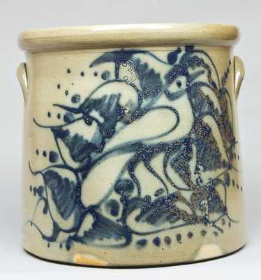 NY Stoneware Crock with 