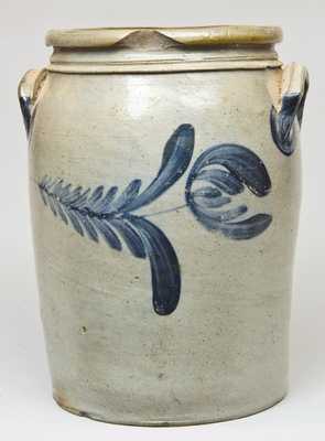 Attributed G. & A Black, Somerfield, PA Stoneware Crock