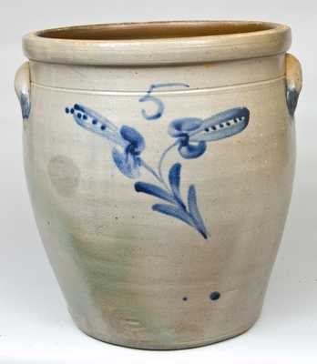 Probably Samuel Irvine, Newville, PA Stoneware Crock, Five-Gallon