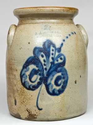 F.B. NORTON & CO. / WORCESTER, MASS Stoneware Jar, Two-Gallon