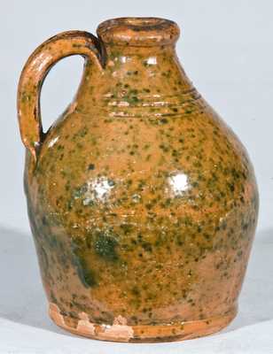 Small New England Redware Jug