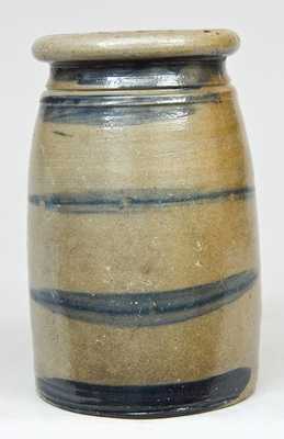 Western PA Stoneware Small Five-Stripe Wax Sealer
