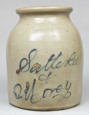 New York Stoneware Co. Jar with 