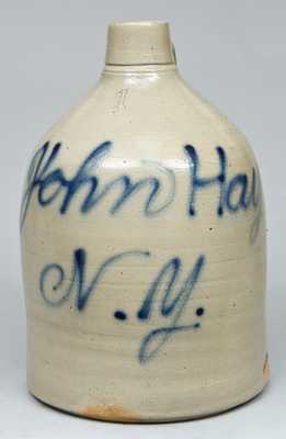 John Hay, New York, Stoneware Commemorative Jug