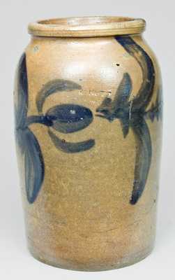 Washington, D.C. Stoneware Jar, Stamped "R. BUTT"