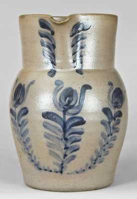 Half-Gallon Stoneware Pitcher, attributed to Johnstown, PA