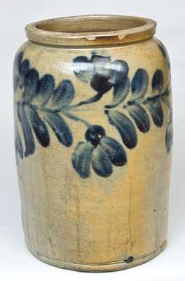 H. Myers, Baltimore Stoneware Jar, 1 1/2 Gal.