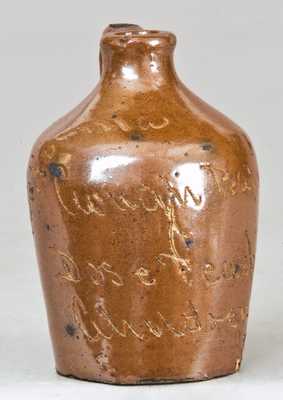 Miniature "California Cough Balm" Stoneware Jug