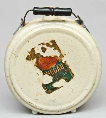 Stoneware Canteen with Bristol Slip Glaze,