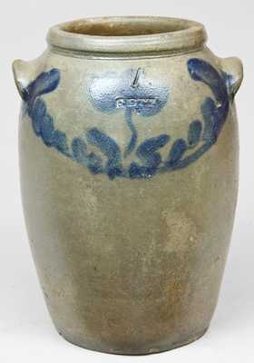 R. BTT (R. BUTT), Washington, DC Stoneware Crock