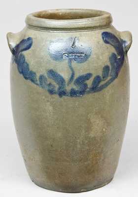 "R. BTT" (R. BUTT), Washington, DC Stoneware Crock