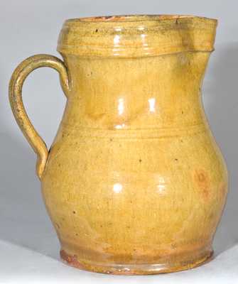 New England Redware Pitcher