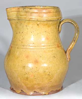 New England Redware Pitcher