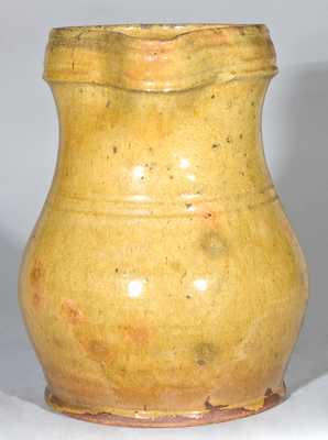 New England Redware Pitcher