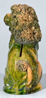 Wagner, Carbon County, PA Redware Dog Bank