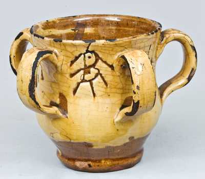 Redware Loving Cup