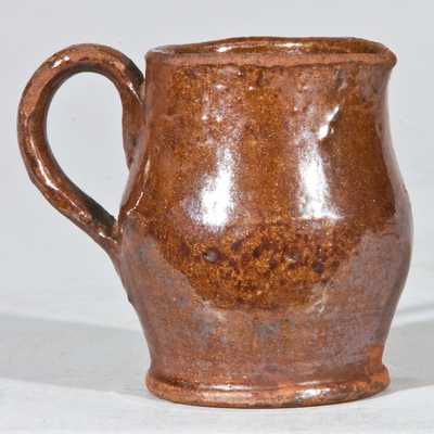 Miniature Redware Pitcher