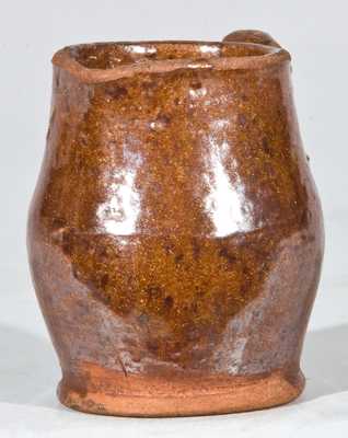 Miniature Redware Pitcher