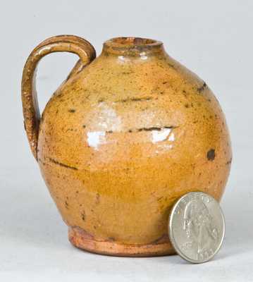 New England Redware Jug