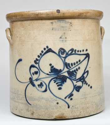 WEST TROY, / POTTERY Stoneware Crock