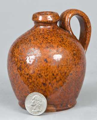 Miniature Redware Jug