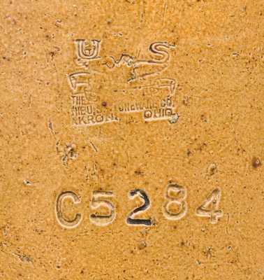 Akron, OH, Industrial Stoneware Jug