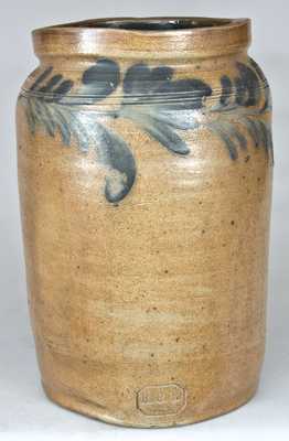 R.C.R. / PHILA, Richard C. Remmey, Philadelphia, Stoneware Crock