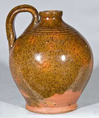 New England Redware Jug