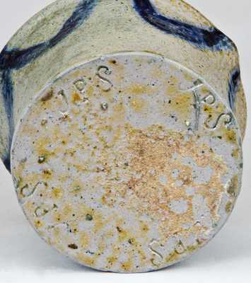 Stoneware Mortar Impressed "J.P.S.," attrib. John Poole Schermerhorn, Richmond, VA