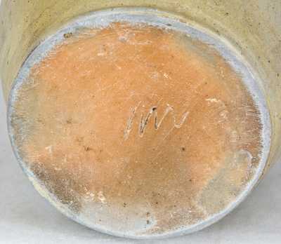 H. Smith & Co., Alexandria, VA, Stoneware Crock w/ Incised