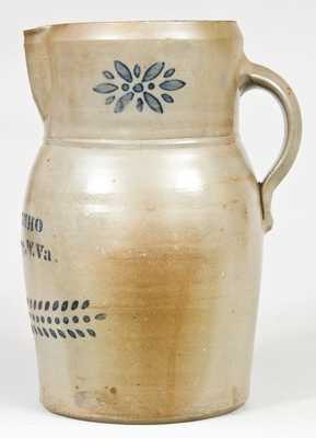 A.P. DONAGHHO / Parkersburg, W.Va Stoneware Pitcher