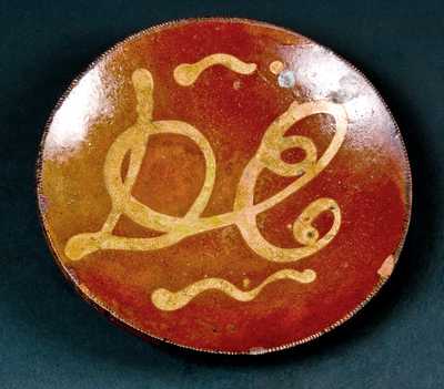 Redware Plate with 