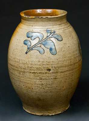 Incised Stoneware Jar, probably Manhattan, NY