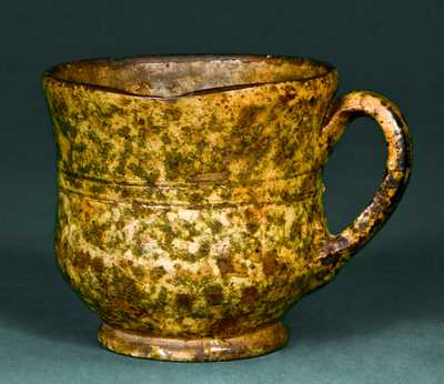 BAECHER / WINCHESTER, VA Redware Cup