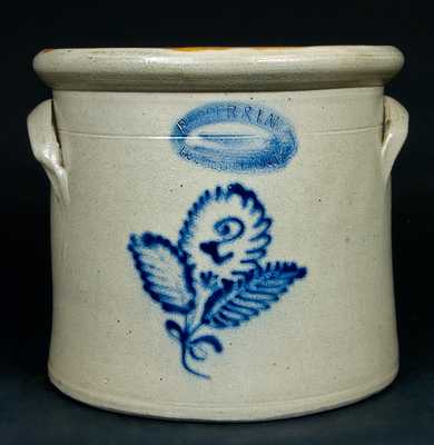 BURGER & LANG / ROCHESTER, N.Y. Stoneware Crock