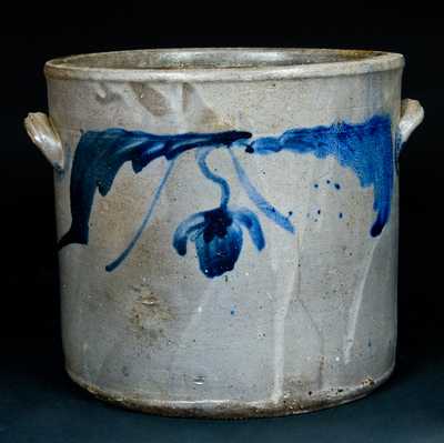 SOLOMON BELL / STRASBURG / Va Stoneware Cake Crock