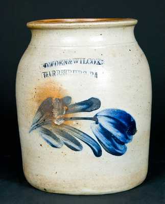 COWDEN & WILCOX / HARRISBURG, PA Stoneware Jar