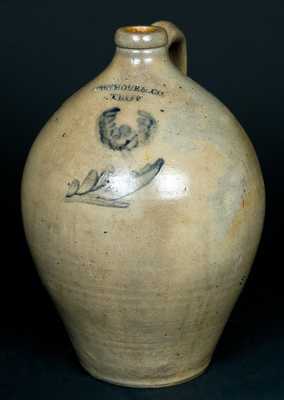 I. SEYMOUR & CO. / TROY Stoneware Jug