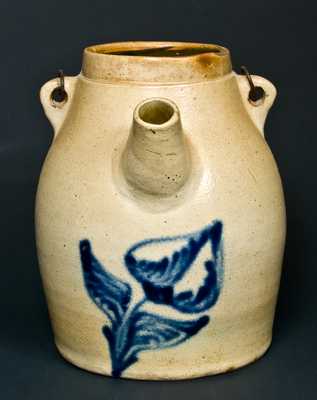 White's Pottery, Utica, NY Stoneware Batter Pail