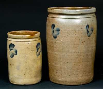 (2) Baltimore, MD Stoneware Jars.
