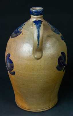 Early JOHN BELL Stoneware Jug, Waynesboro, PA