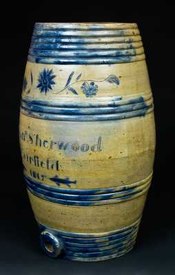 Albany, NY Stoneware Presentation Water Cooler