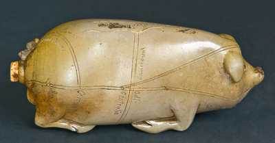 Anna Pottery Pig Flask