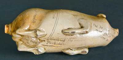 Anna Pottery Pig Flask