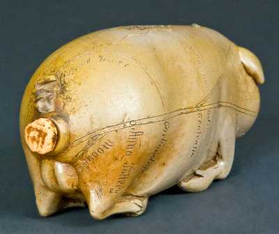 Anna Pottery Pig Flask