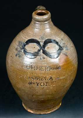 Thomas Commeraw, Commeraws Stoneware, New York Jug